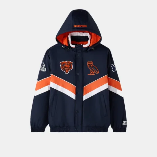 OVO x NFL Chicago Bears Hooded Jacket
