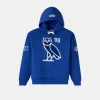 OVO x NFL New York Giants OG Owl Hoodie Blue