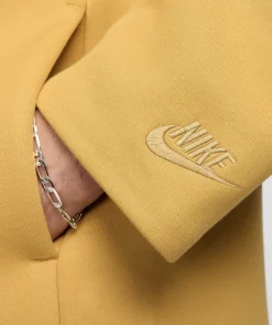 PSG Nike Cycling Redefined Tech Fleece Shacket - Wheat Gold