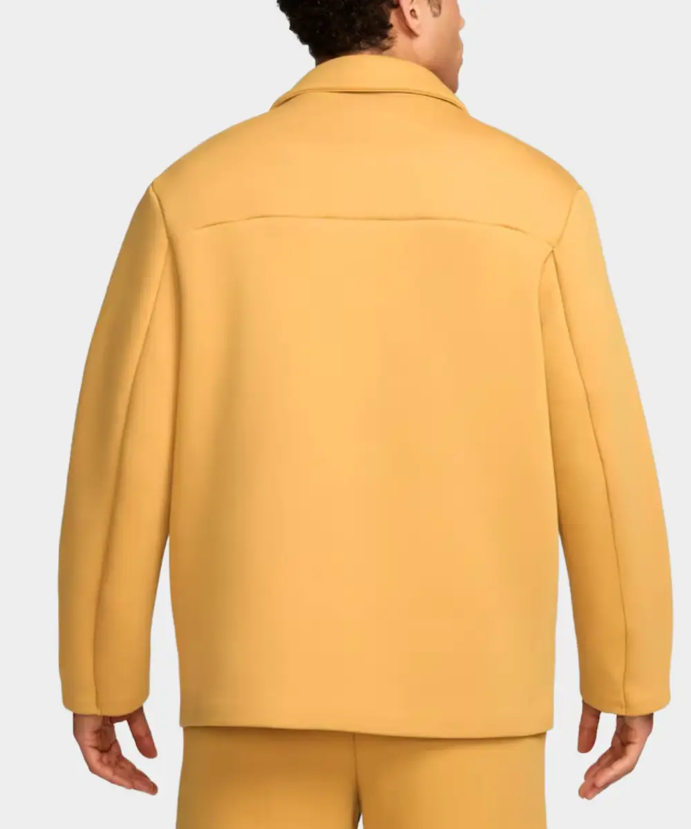 PSG Nike Fleece Tech Gold Jacket