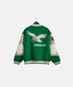 Mitchell and Ness Princess Diana Philadelphia Eagles Jacket