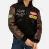 Rodeo Champ Varsity Jacket Cherry