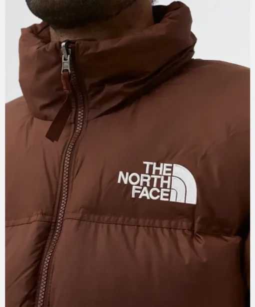 SKIMS Collaboration The North Face Brown Puffer Jacket