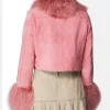 Kaitlin Olson TV-Series High Potential Morgan Gillory Pink Jacket (Cuff Fur)