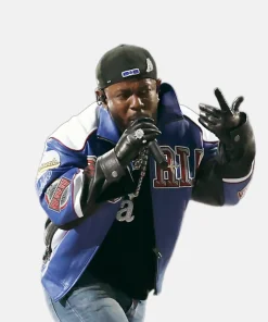 Kendrick Lamar's Super Bowl LIXV Letterman Jacket