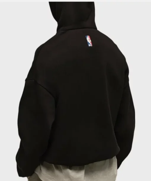 Mens NBA Essentials Black Hoodie