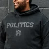 NFL Origins x Politics Black Wash Hoodie