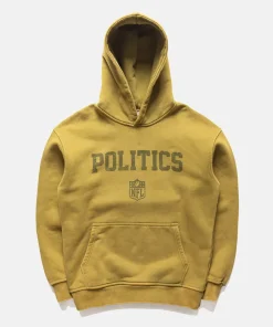 NFL Origins x Politics Wash Hoodie golden wash