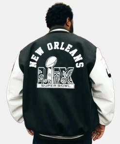 New Orleans Politics x NFL Origins Letterman Jacket