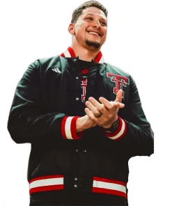 Patrick Mahomes Houston v Texas Tech Bomber Jacket