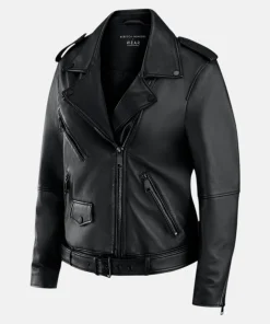 Women's Leather Moto Rebecca Minkoff Superbowl Jacket