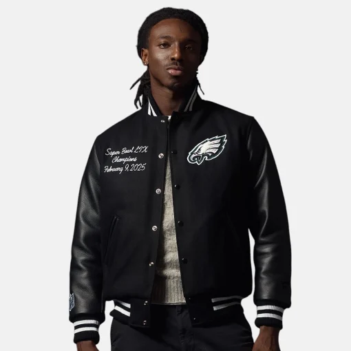 Commemorate Super Bowl LIX Philadelphia Eagles Jacket