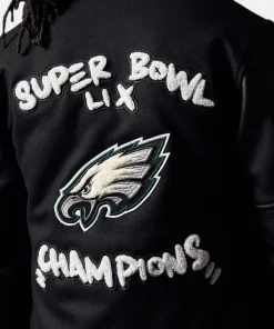 Commemorate Super Bowl LIX Philadelphia Eagles Varsity Champions Jacket