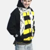 Timothee Chalamet Columbus Crew Retro Jacket Yellow Black