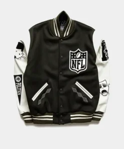Politics x NFL Origins Letterman Jacket