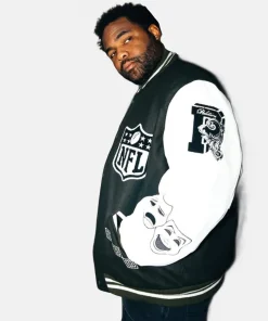 Politics x NFL Origins Letterman Jacket Men