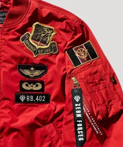 STRICT-G x ALPHA Light MA-1 Bomber Jacket