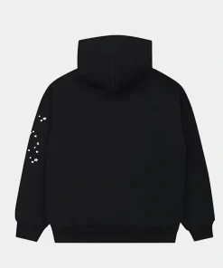 Sp5derLegacyWebHoodieBlack