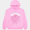 Sp5derLegacyWebHoodiePink