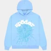 Sp5der Legacy Web Hoodie blue