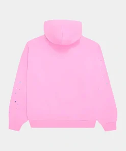 Sp5derWebHoodiePink