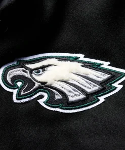 Commemorate Super Bowl LIX Philadelphia Eagles Jacket Eagle Patch logo
