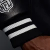 Commemorate Super Bowl LIX Philadelphia Eagles Jacket Rib knitted cuffs