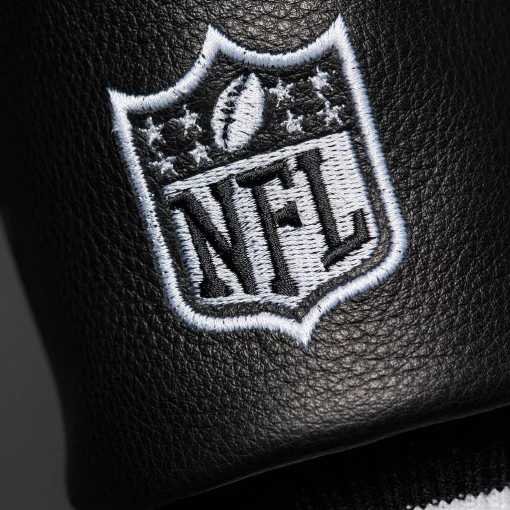 Super Bowl LIX NFL Philadelphia Eagles Jacket Leather Sleeves