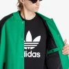 Adidas Sustainability Green Varsity Bomber Jacket