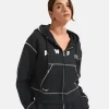 Arsenal AWFC Zip Hoodie Black