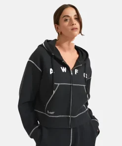 Arsenal AWFC Zip Hoodie Black