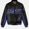 Avirex Black Spider Racing Leather Jacket