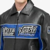 Black Spider Leather Jacket Avirex Men's