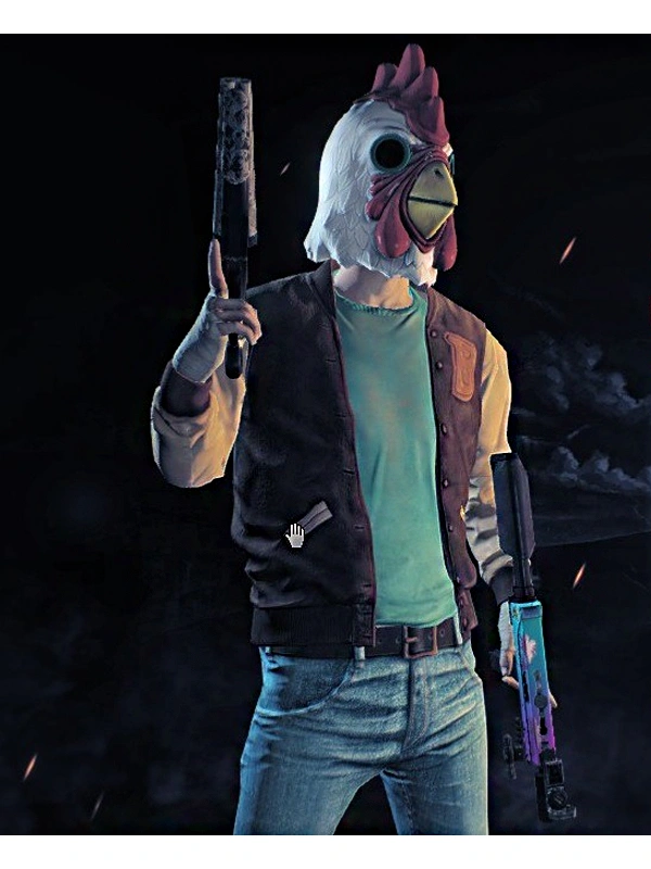 Cosplay Payday 2 Jacket Hotline Miami