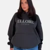 Ellore Black Hoodie