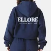 Ellore Oversized Hoodie Blue