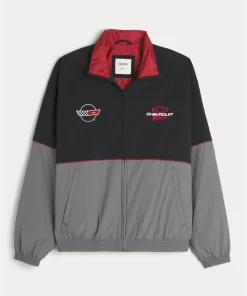 Hollister Men's Chevrolet Racing Track Jacket