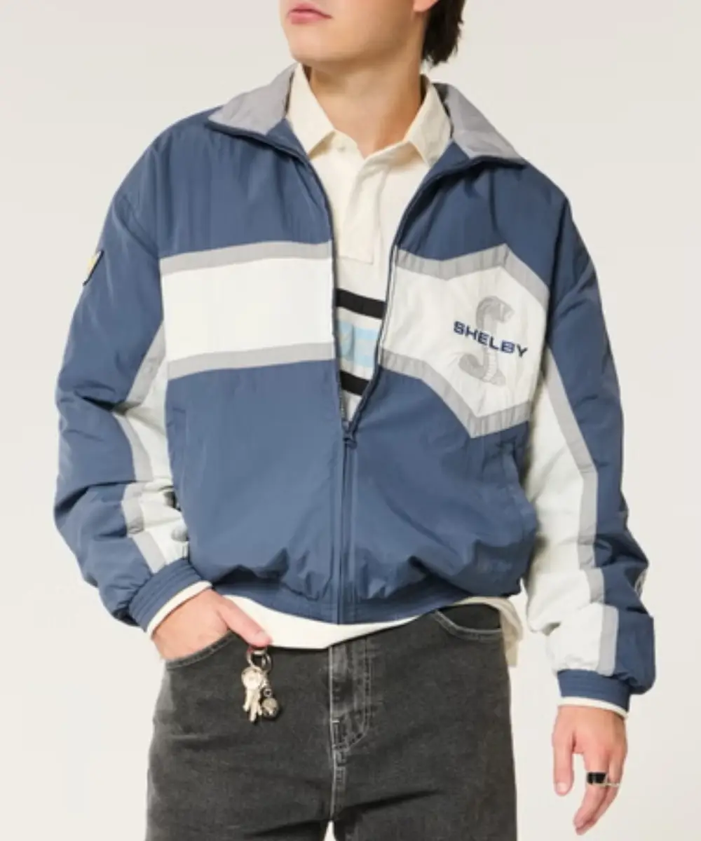 Hollister Men's Shelby Graphic Track Jacket