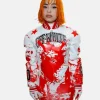 Ice Spice Off-White Varsity Jacket