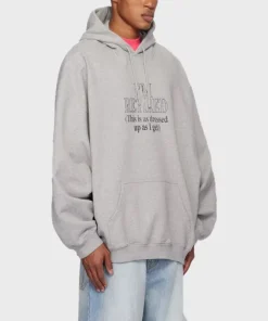 J. Cole Vetements I’m Retired Hoodie Gray