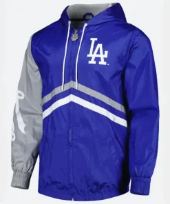 Mitchell & Ness Royal Windbreaker Jacket