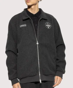 MEn Adidas Spezial FC Track Jacket Grey