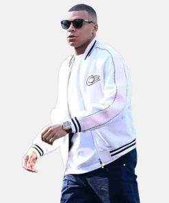 Mbappe Dior Varsity Jacket