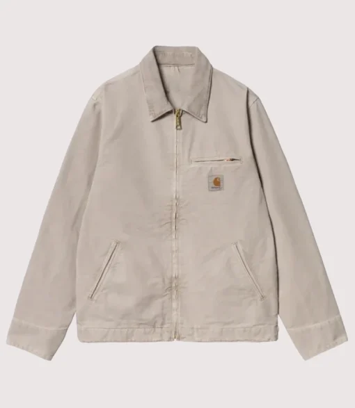 Mens Carhartt Detroit Dusky Jacket Beige