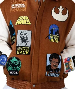 MensJeffHamiltonStarWarsRebelsJacketBrown