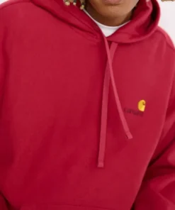 Midweight Pullover Carhartt Red Hoodie