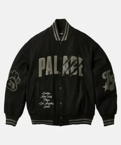 PalaceToraToraVarsityJacketBlack