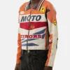Shop House of Errors Knitted Motorcycle Racing Jacket