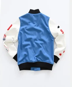 Stephen Curry Allen Iverson The Answer MeltonVarsity Jacket