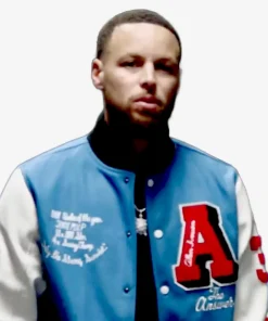 Stephen Curry Iverson The Answer Varsity Jacket (2)